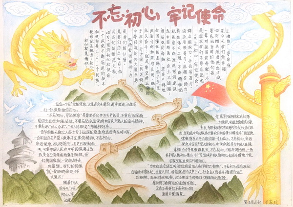 K8凯发“不忘初心、服膺使命，我与总厂共奋进”  庆祝中华人民共和国成立70周年主题手抄报创作角逐 优良文章展示